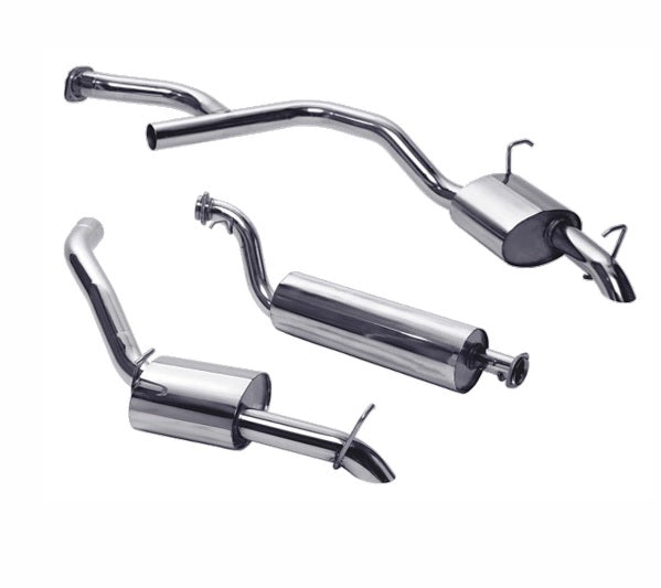 Exh System SS P38 Twin Pipe