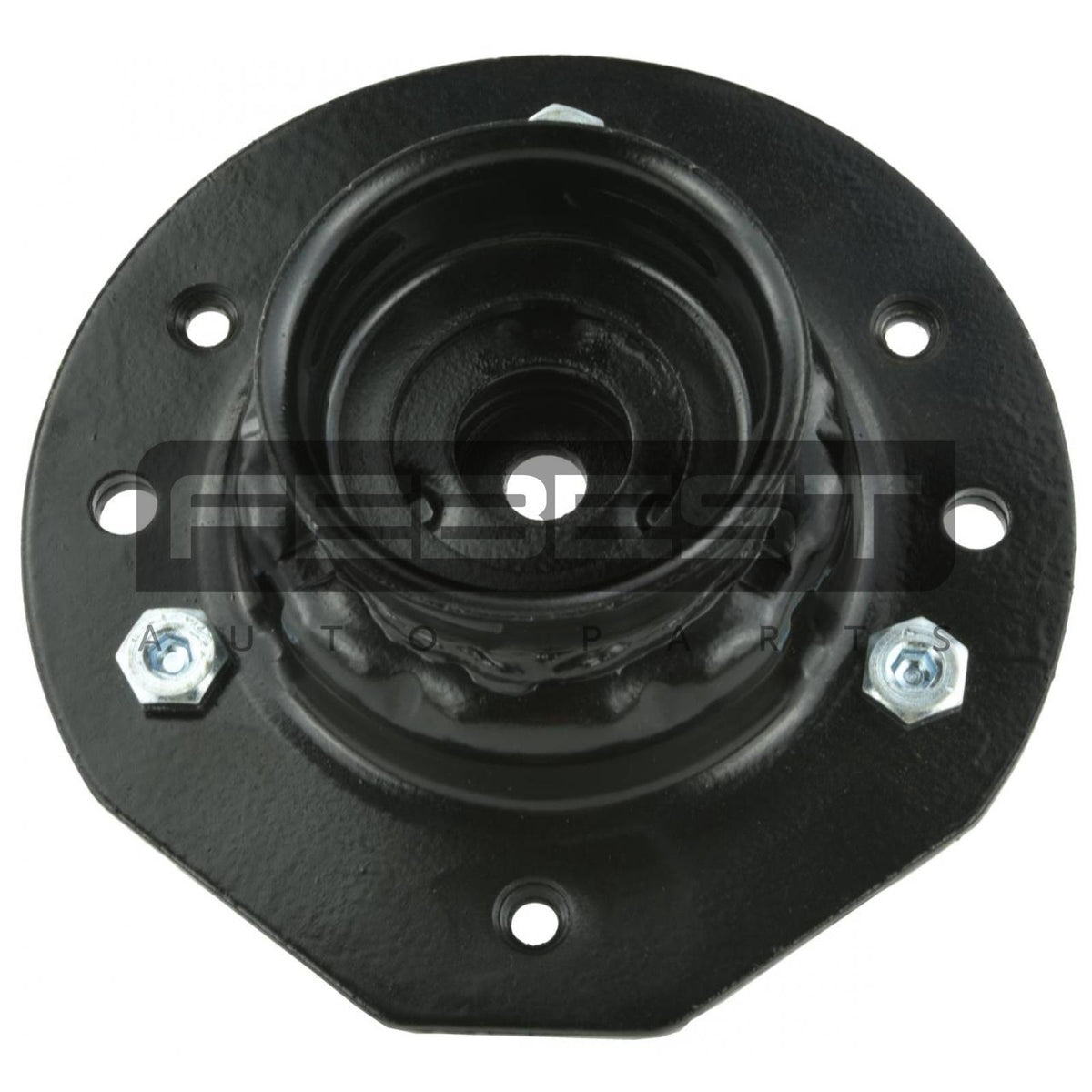 Front shock absorber mounting