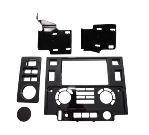 Front Panel Kit - Double DIN - Piano Black - AG PARTS