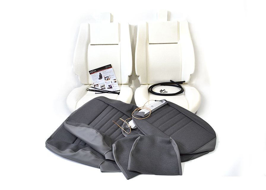 Seat Trim Kit Pair Twill Denim - EXMOOR TRIM