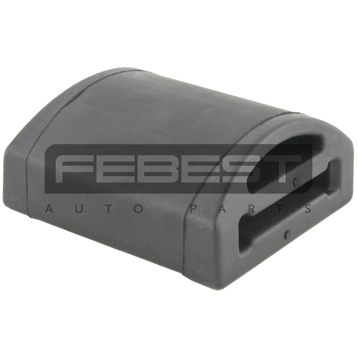 Rear leaf spring rubber buffer