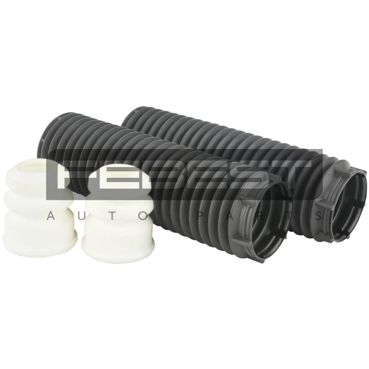 Boot with jounce bumper front shock absorber kit - FEBEST