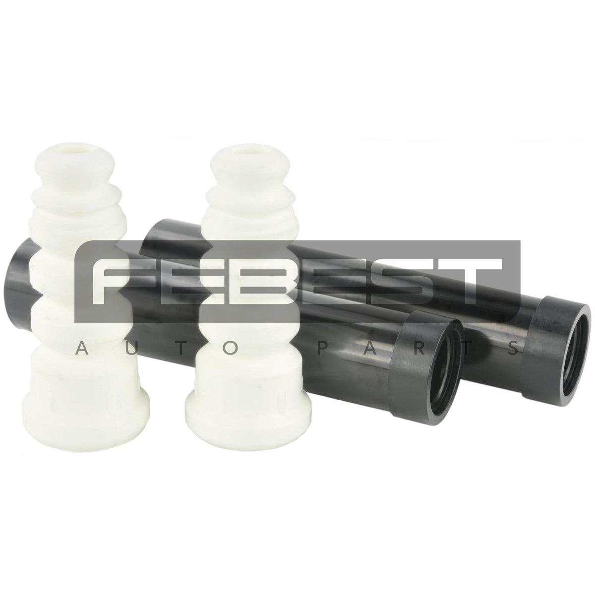 Boot with jounce bumper rear shock absorber kit - FEBEST
