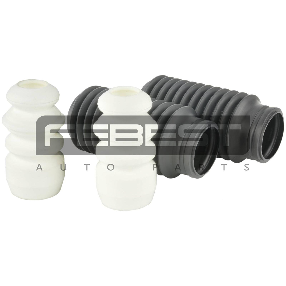 Boot with jounce bumper rear shock absorber kit - FEBEST