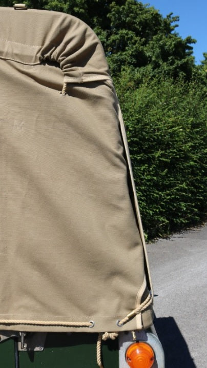 3/4 Canvas - With Side and Back Windows - Sand Color - EXMOOR TRIM