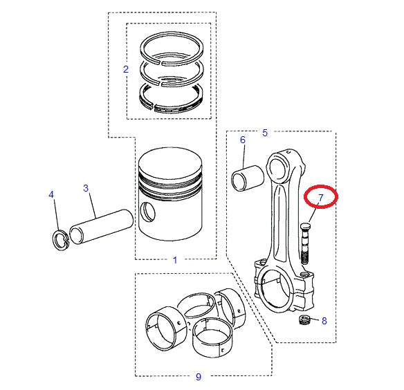 Conrod Big End Bolt