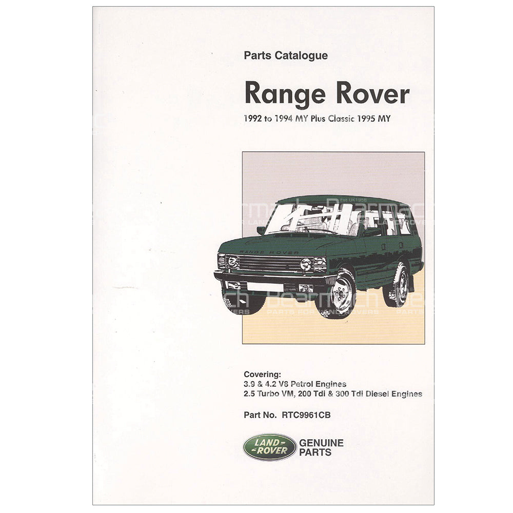 Parts Catalogue