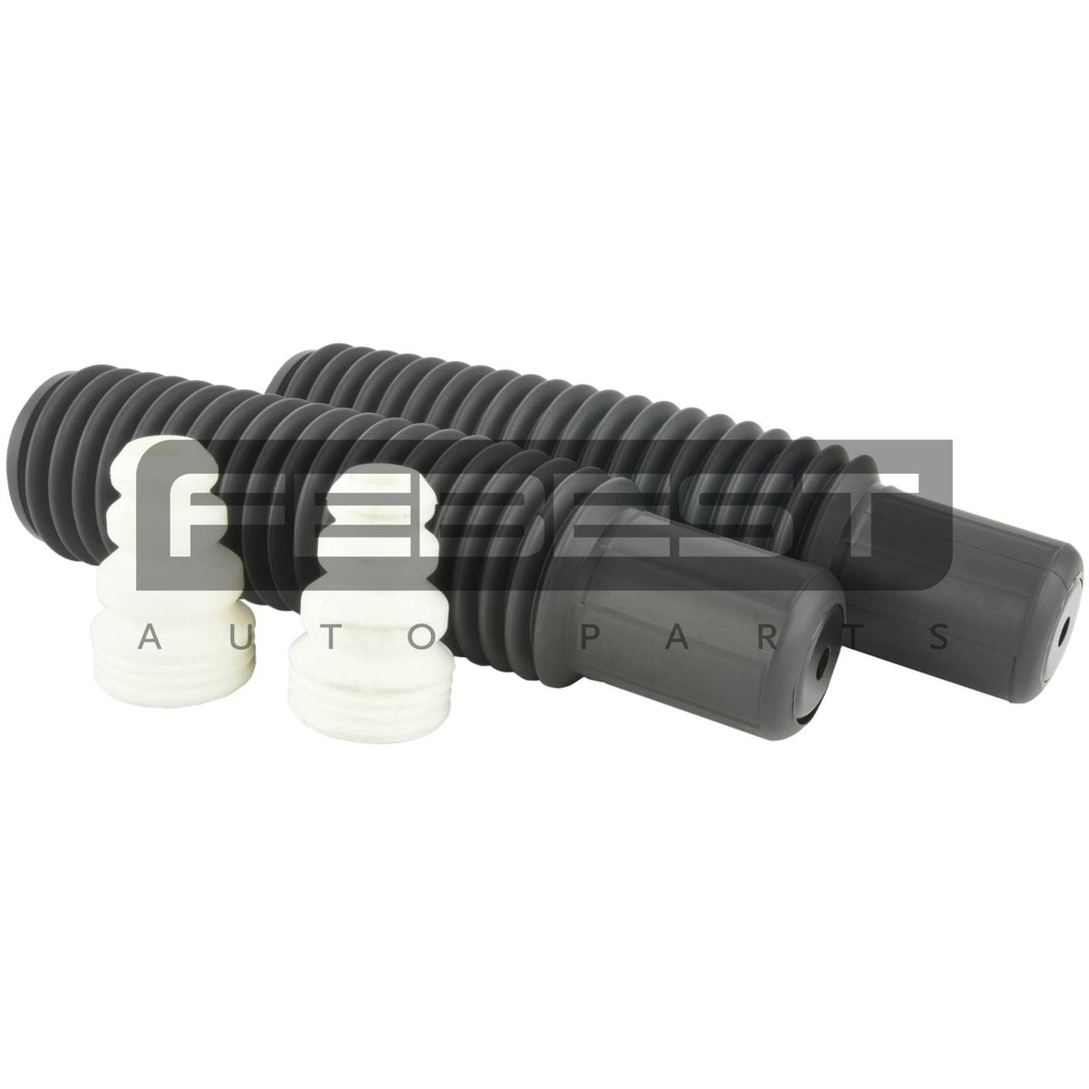 Boot with jounce bumper rear shock absorber kit - FEBEST