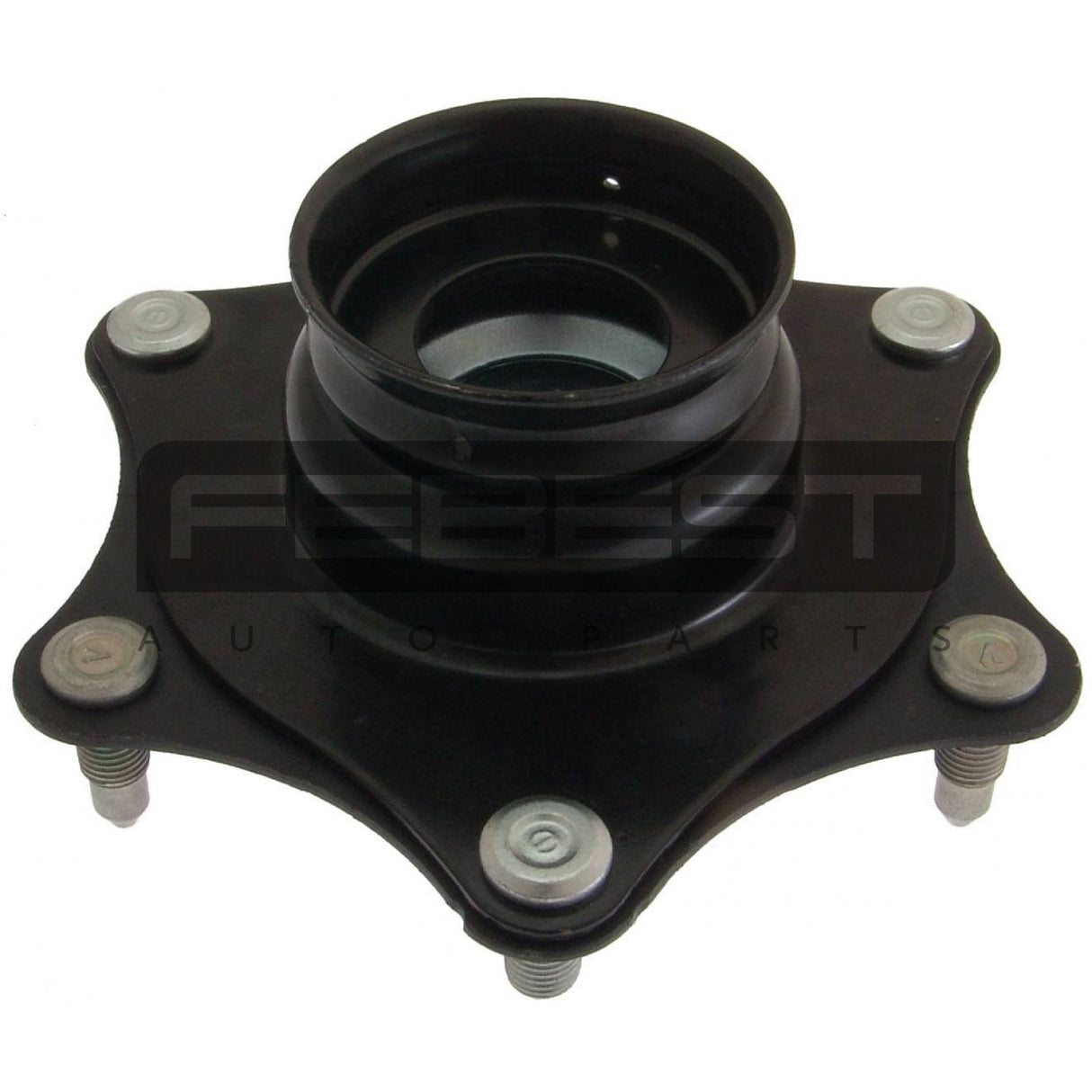 Front shock absorber mounting