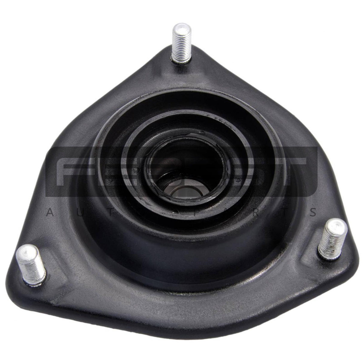 Front shock absorber mounting