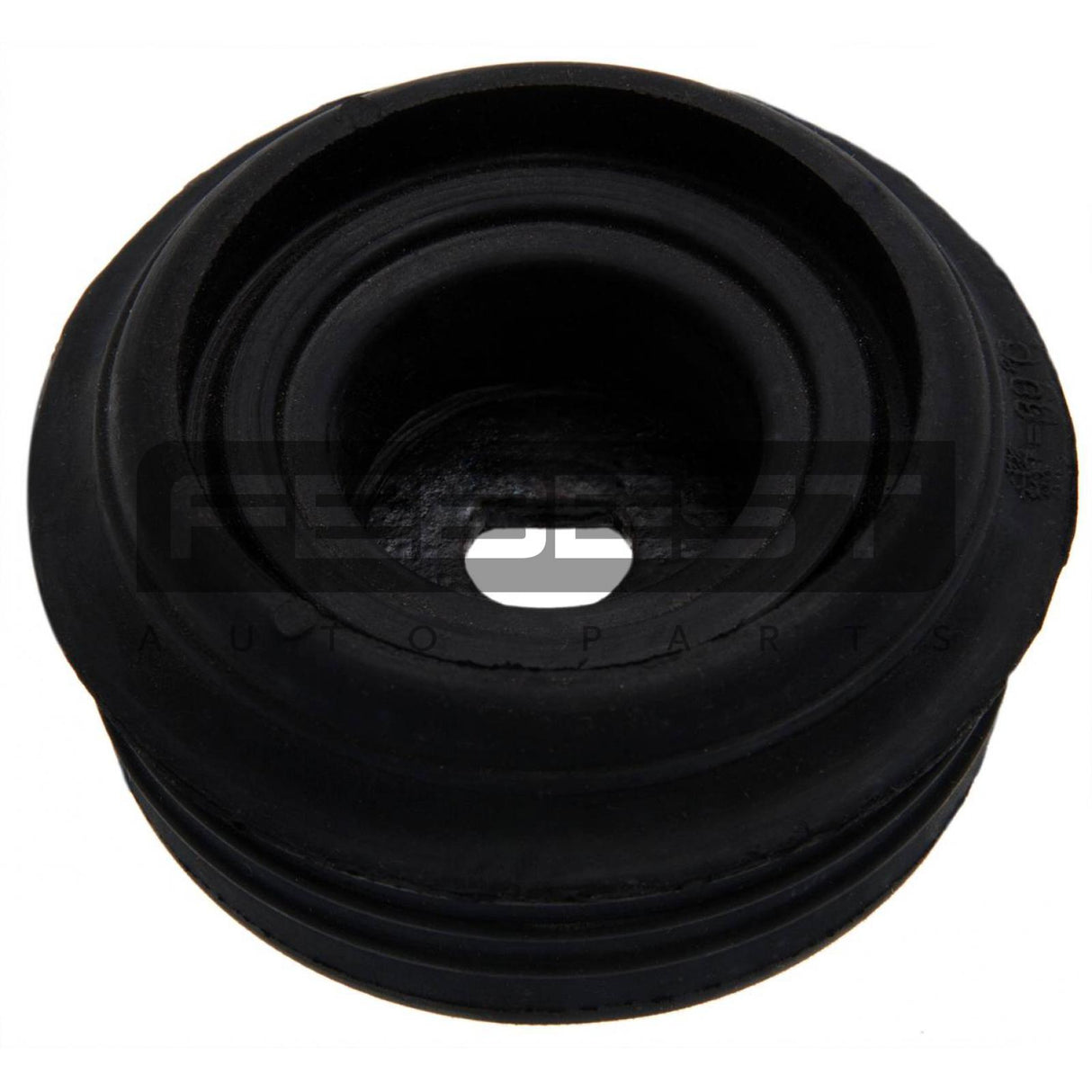 Rear shock absorber mounting