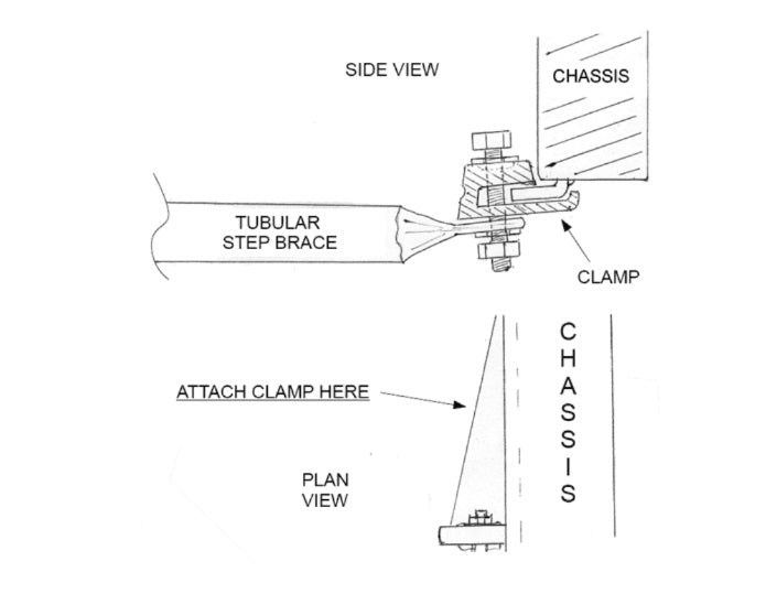 Kit - Side Steps - Black - 90 Model - MASAI