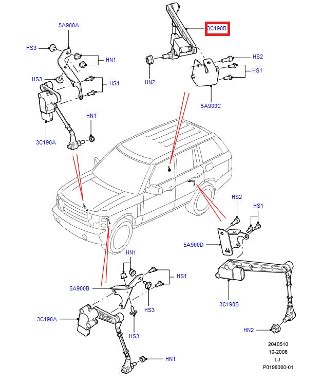 Sensor Air Suspension - PROEVO+