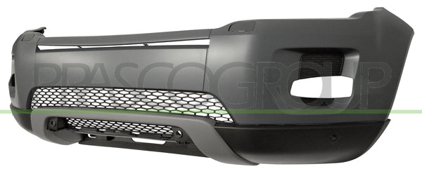 Front Bumper Primed With Holes For Sensor And Headlight Washer Pure Model