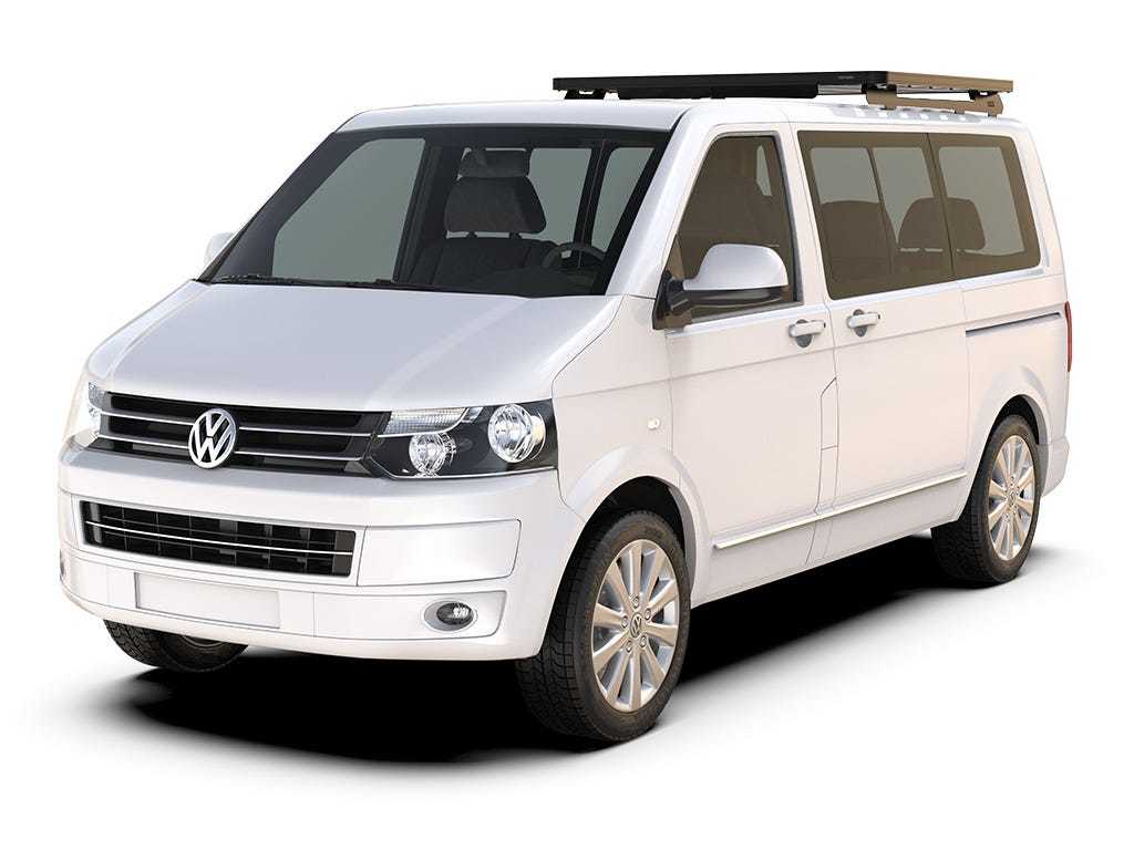 Volkswagen T5 Transporter Kombi / LWB (2003-2015) Slimline II 1/2 Roof Rack Kit