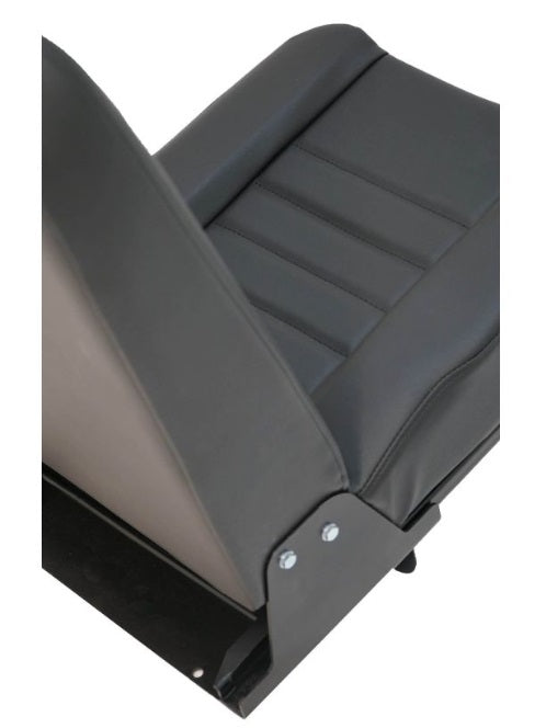 Cargo Seat - Facing Inside - Black Leather