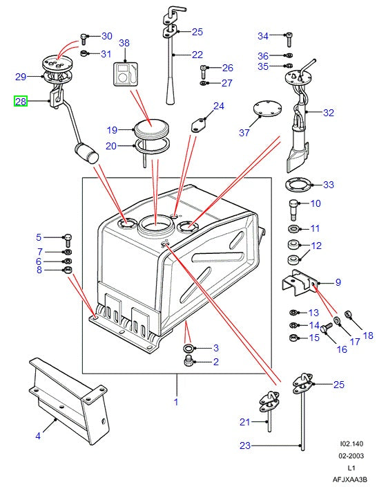 Fuel Tank Sender Unit