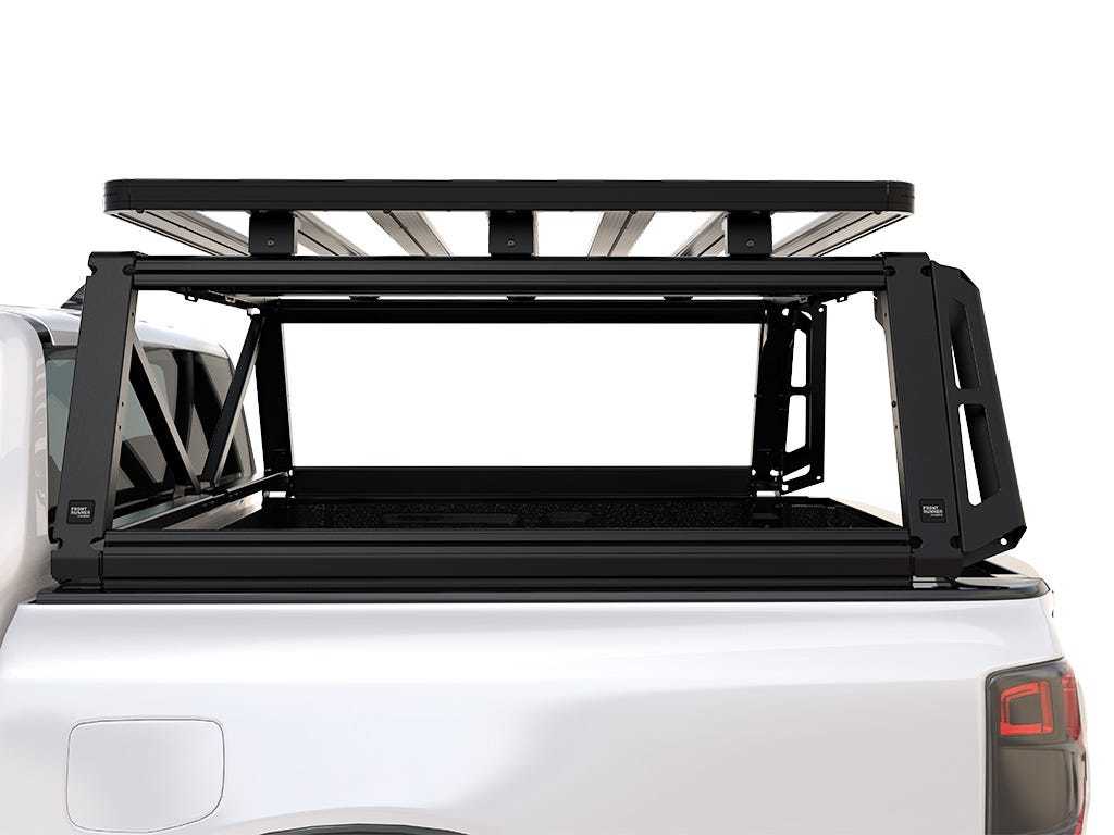 Ford Ranger T6.2 Wildtrak/Raptor Double Cab (2022-Current) Pro Bed Rack Kit - FRONT RUNNER