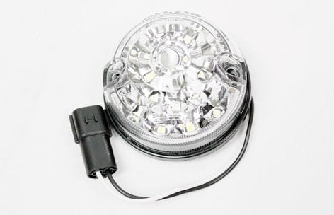 LED Side Lamp Assembly Front - 73mm - White