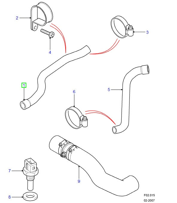 Intercooler Hose