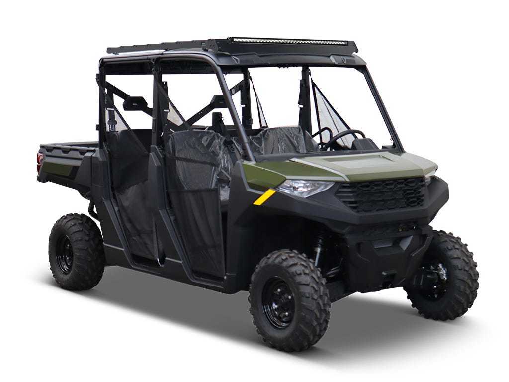Polaris Ranger 1000 Crew Cab (2018- Current) Slimsport Roof Rack Kit / Lightbar Ready