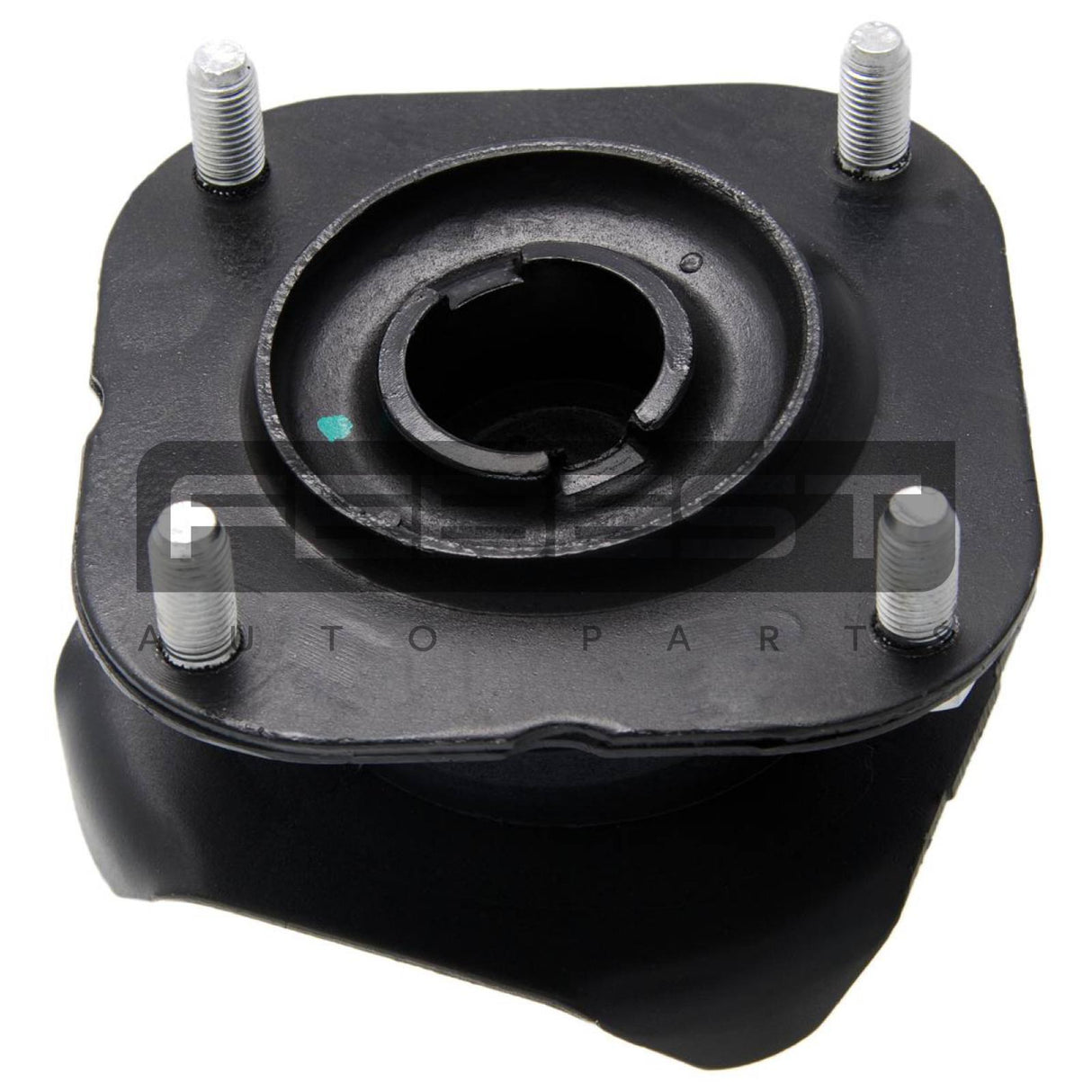 Rear shock absorber mounting left