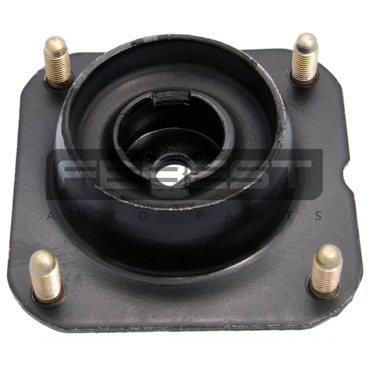 Front shock absorber mounting