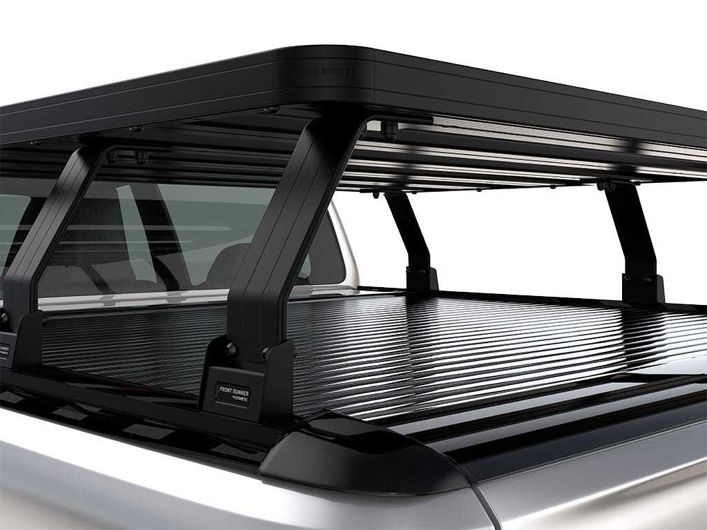 Pickup Roll Top with No OEM Track Slimline II Load Bed Rack Kit / 1425(W) x 1358(L) / Tall