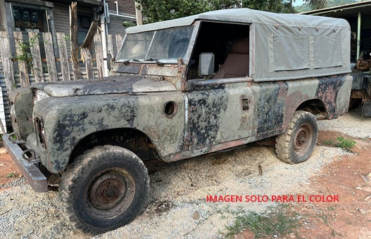 Bikini Hood 88/109" - Grey-Green - SEÑORBARBO