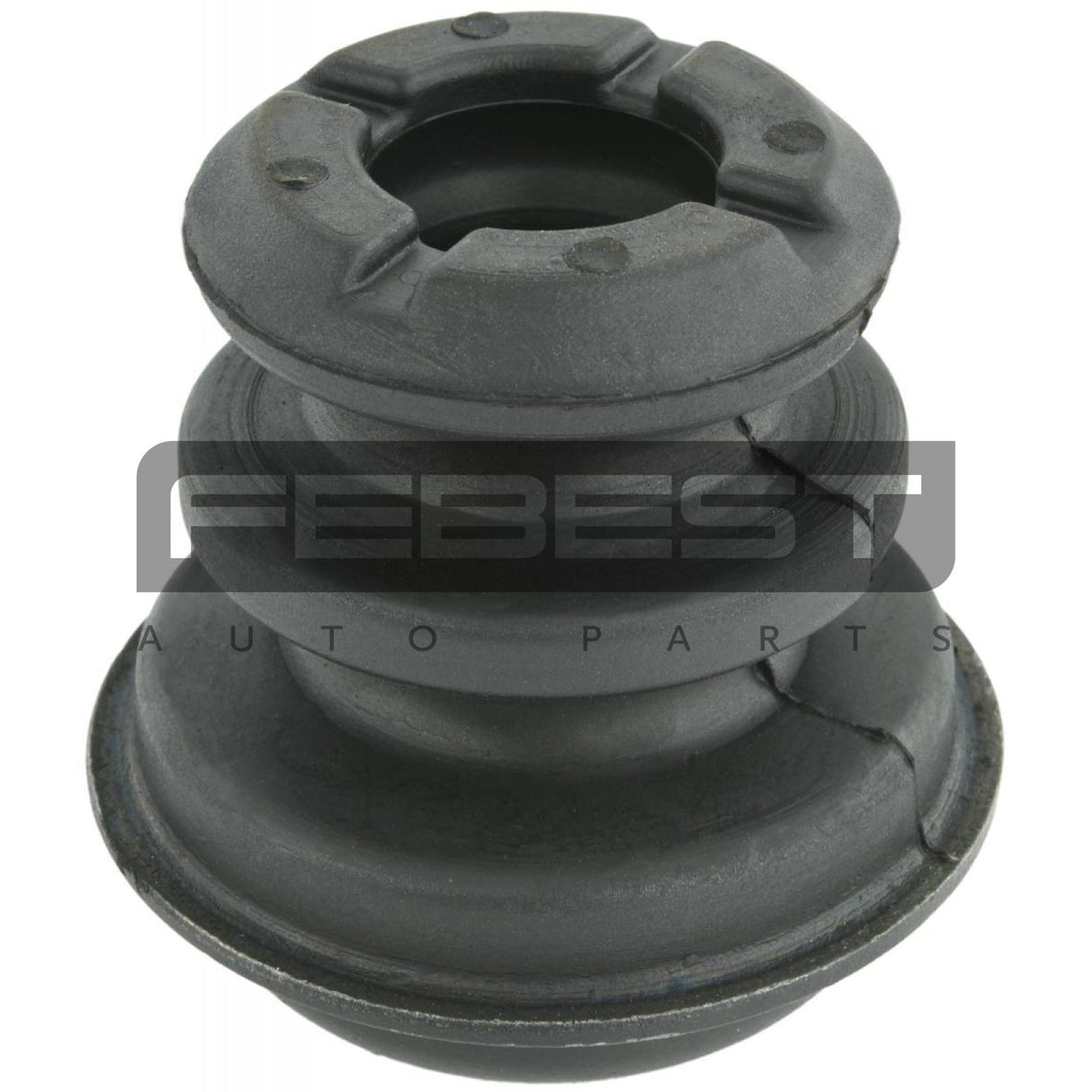 Rear shock absorber jounce bumper