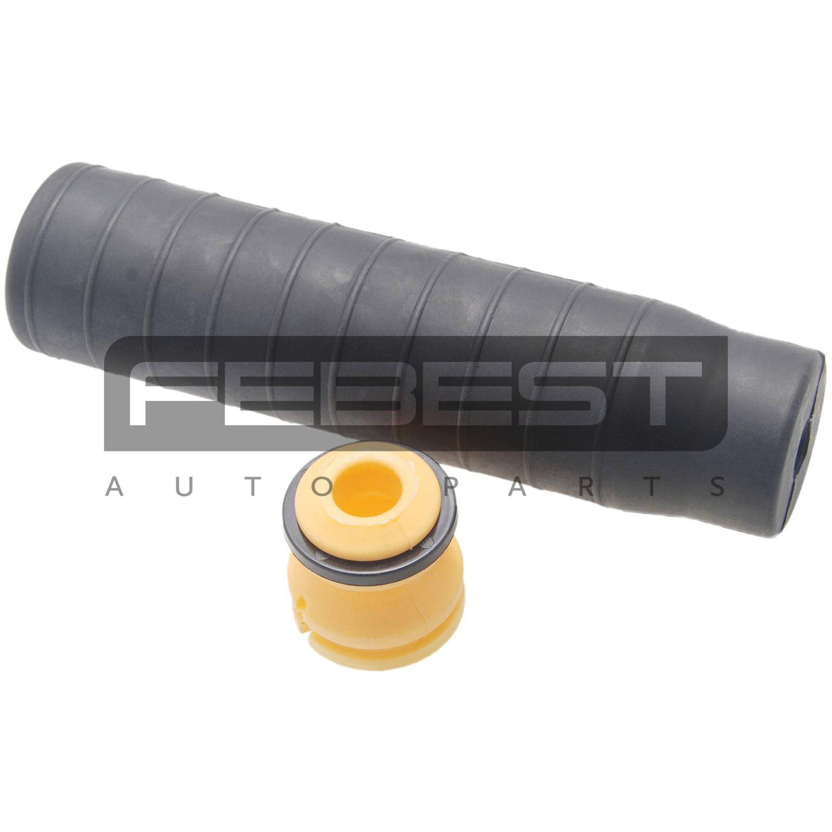 Boot with jounce bumper rear shock absorber