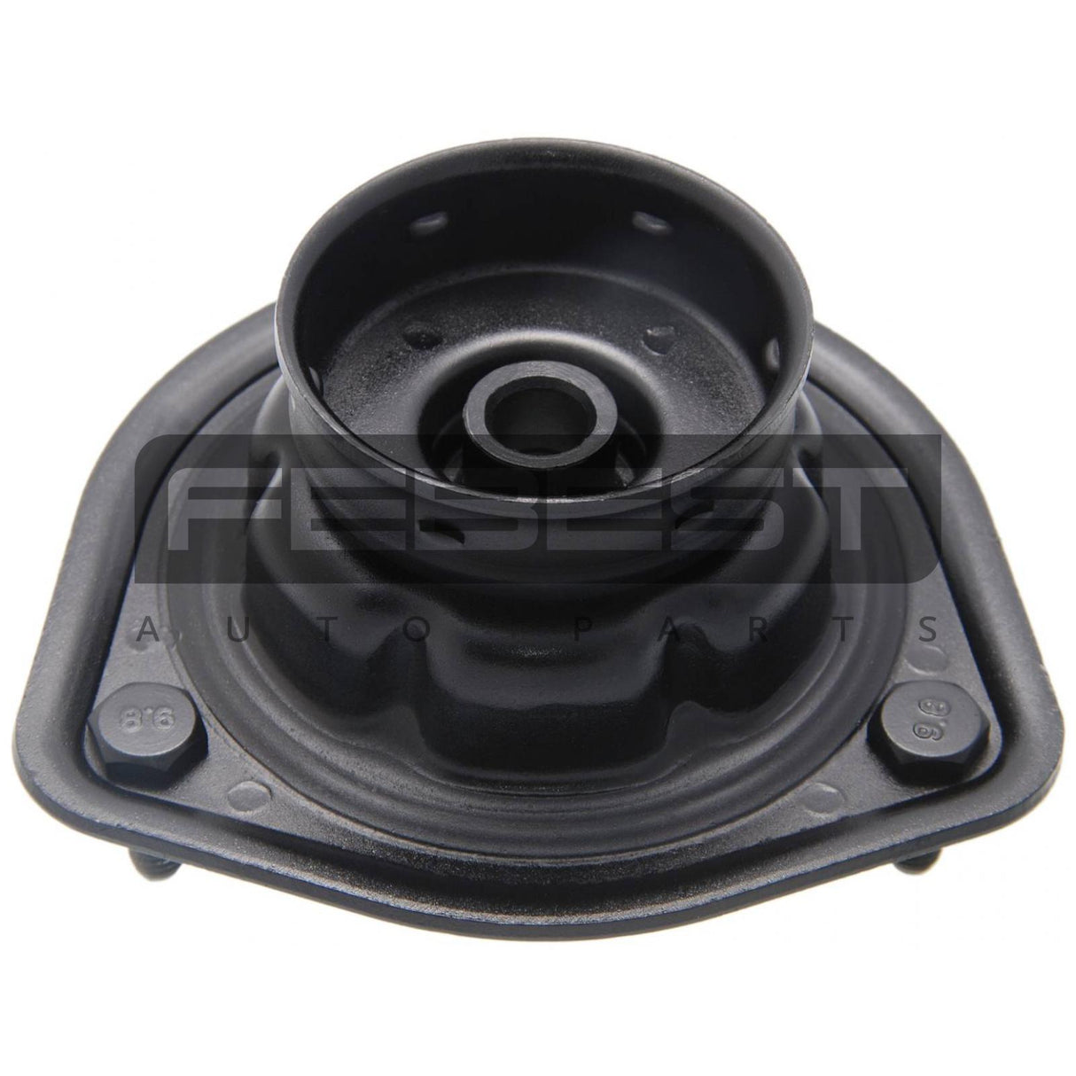 Front shock absorber mounting