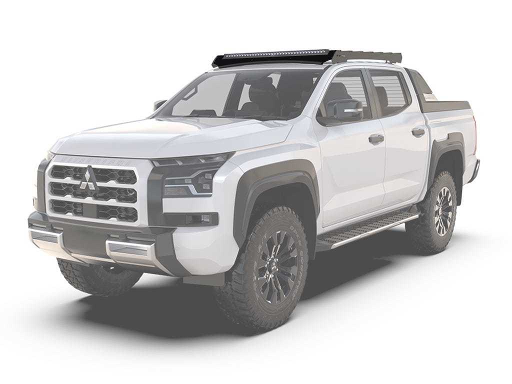 Mitsubishi Triton MV (2024-Current) / Nissan Navara D27 (2026-Current) Slimsport Rack Wind Fairing / Light Bar Ready