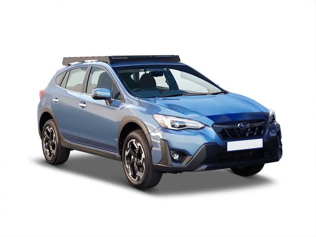 Subaru XV Crosstrek 2nd Gen (GT) (2017-2023) Slimsport Rack 40in Light Bar Wind Fairing - FRONT RUNNER