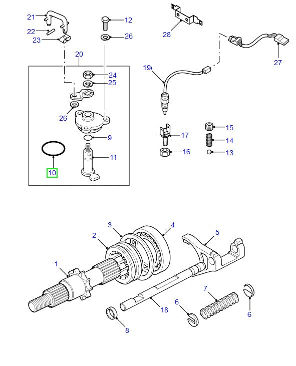 O Ring Trans Housing