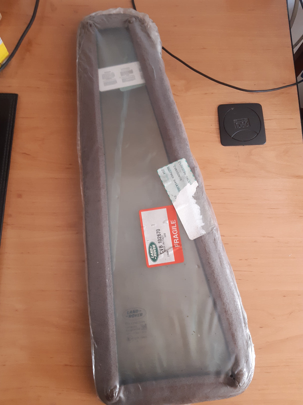 Fixed Rear Left Window