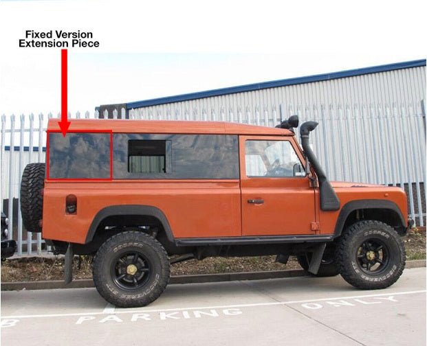 Fixed Panoramic Tinted Windows - Full Length - MASAI