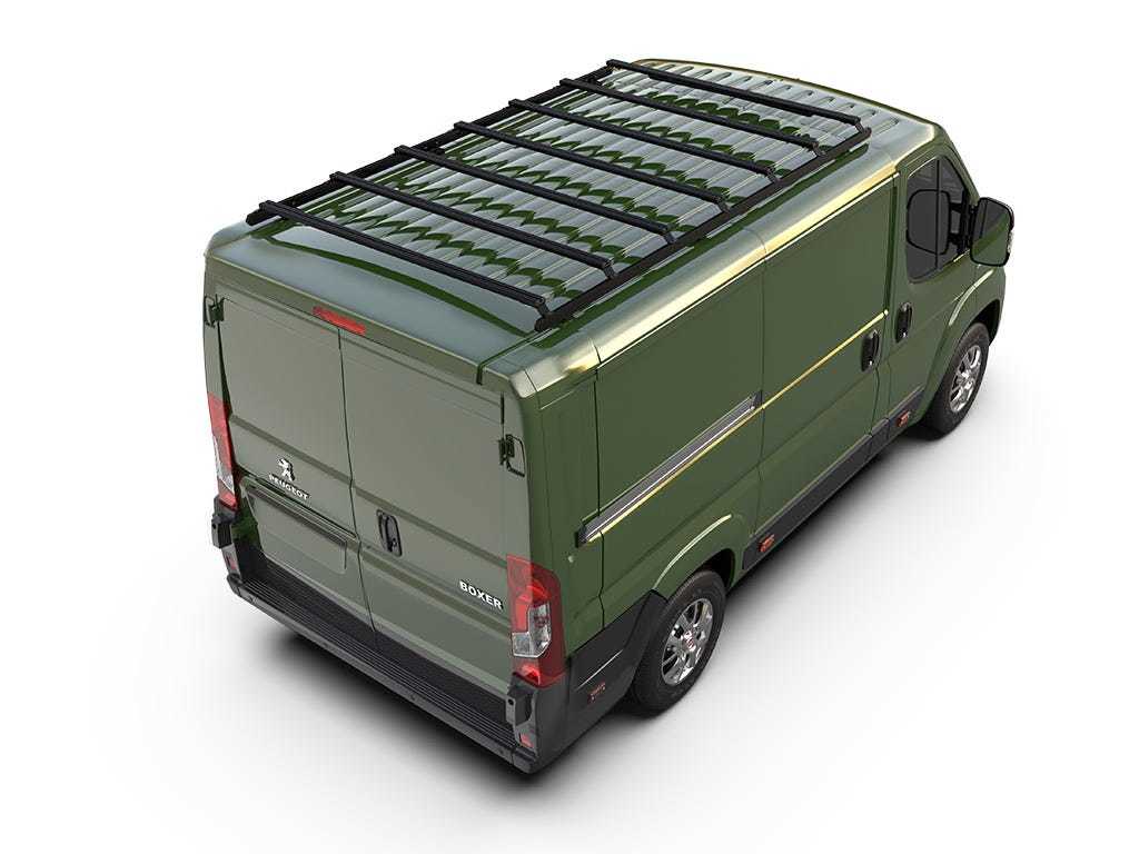 Peugeot Boxer (L1H1/118in WB/Low Roof) (2014-Current) Slimpro Roof Rack Kit