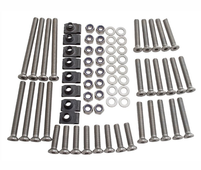 Stainless Steel Hinges Screws Kit - Front and Rear Doors - ALLMAKES