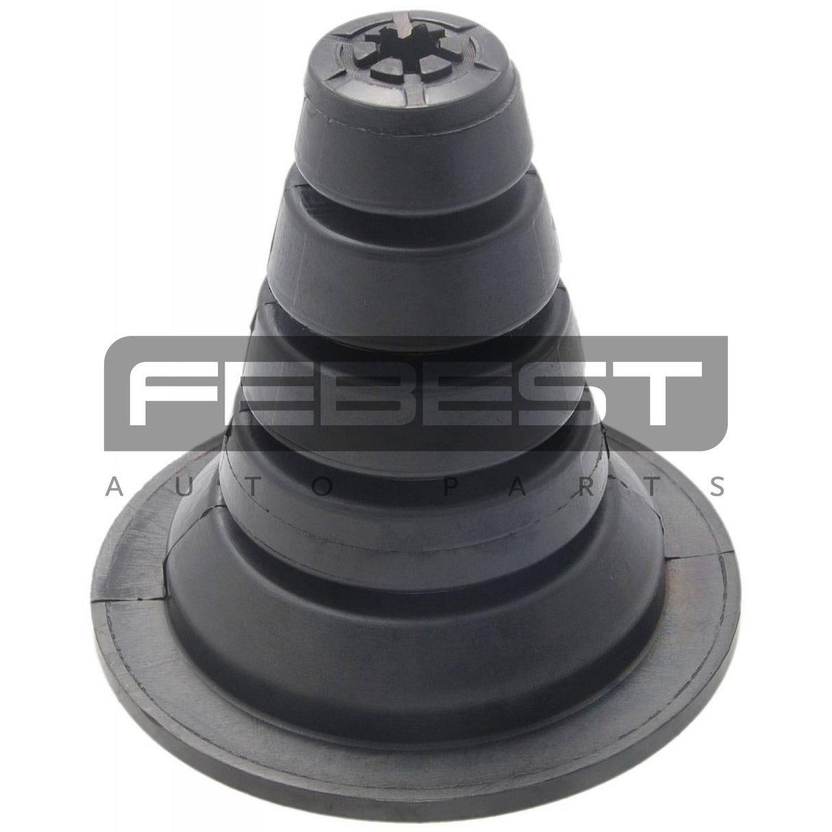Rear shock absorber jounce bumper