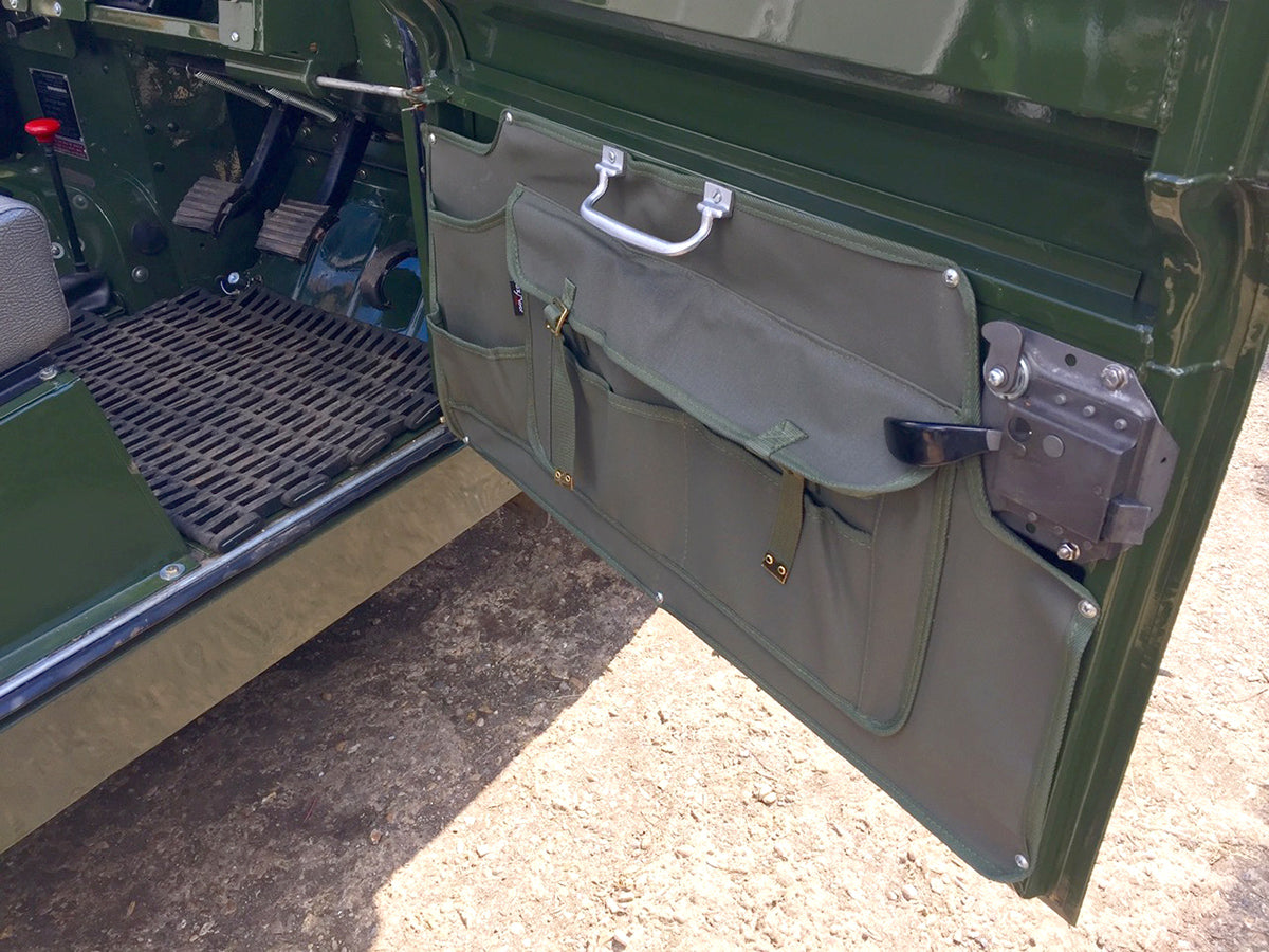 Front Door Panel Pocket - Khaki Color - Pair - EXMOOR TRIM