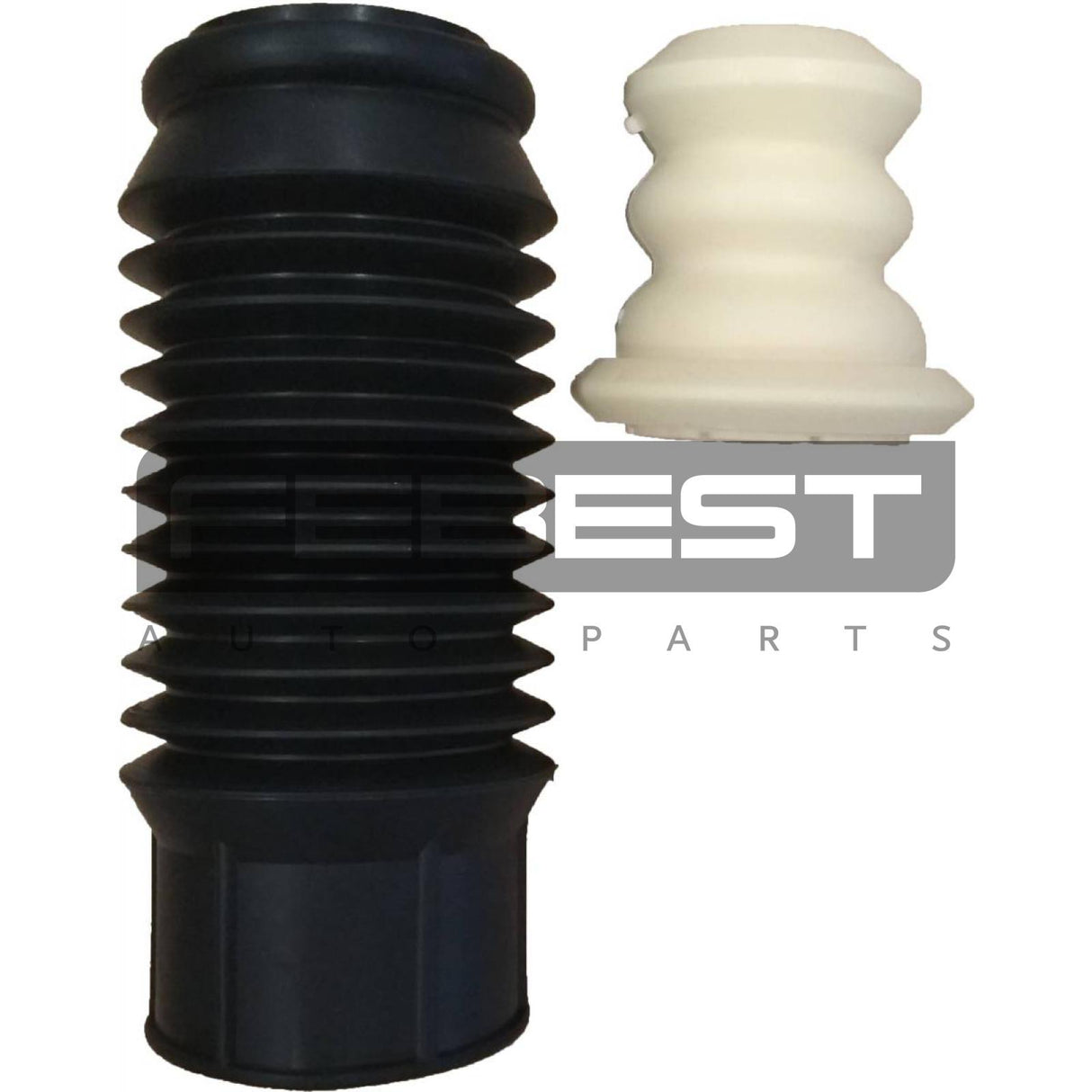 Universal boot with jounce bumper, shock absorber
