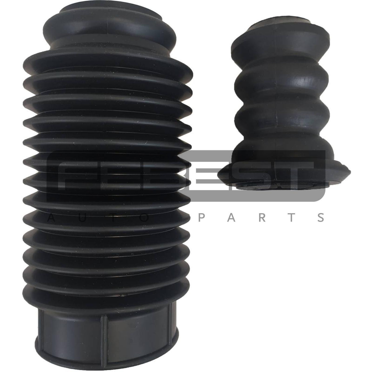 Universal boot with jounce bumper, shock absorber