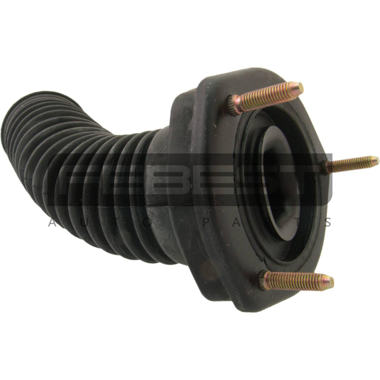Rear shock absorber mounting left