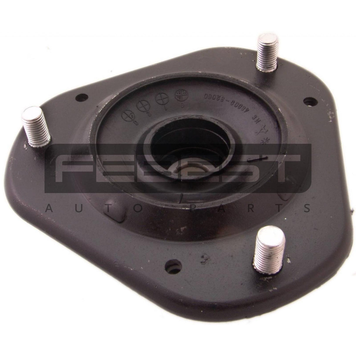 Front shock absorber mounting