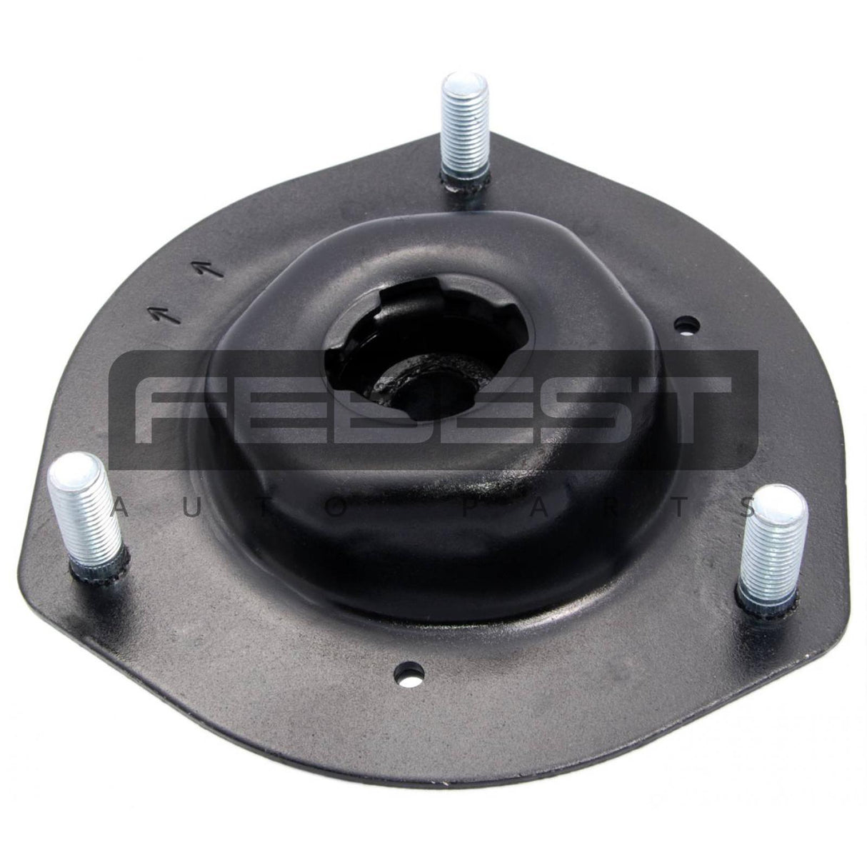 Front shock absorber mounting