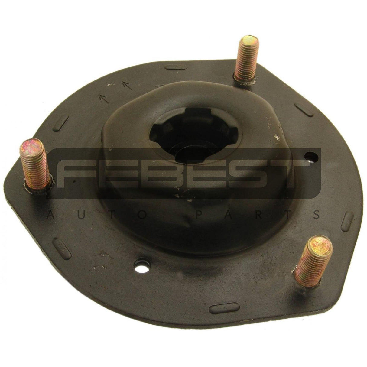 Front shock absorber mounting