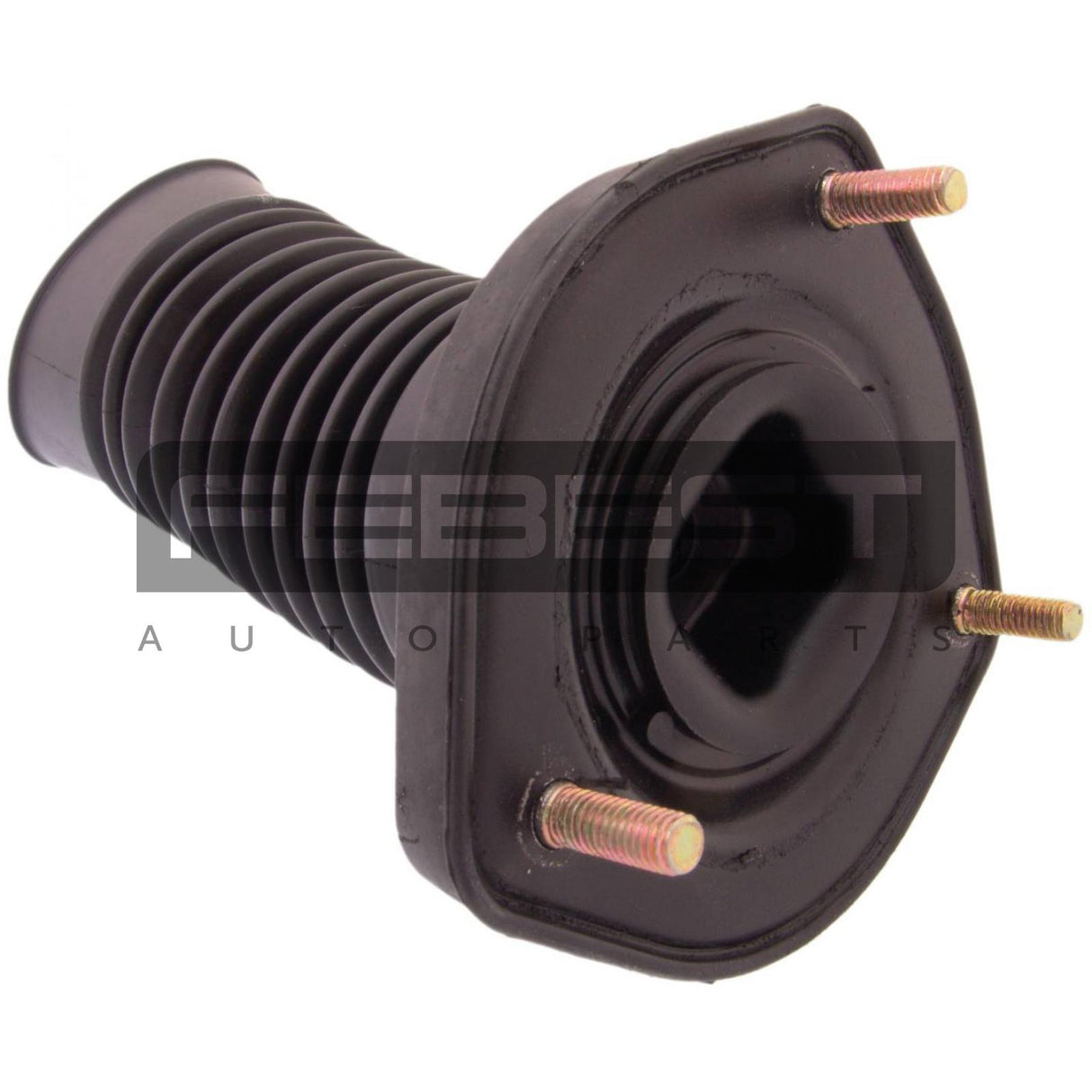 Rear shock absorber mounting left