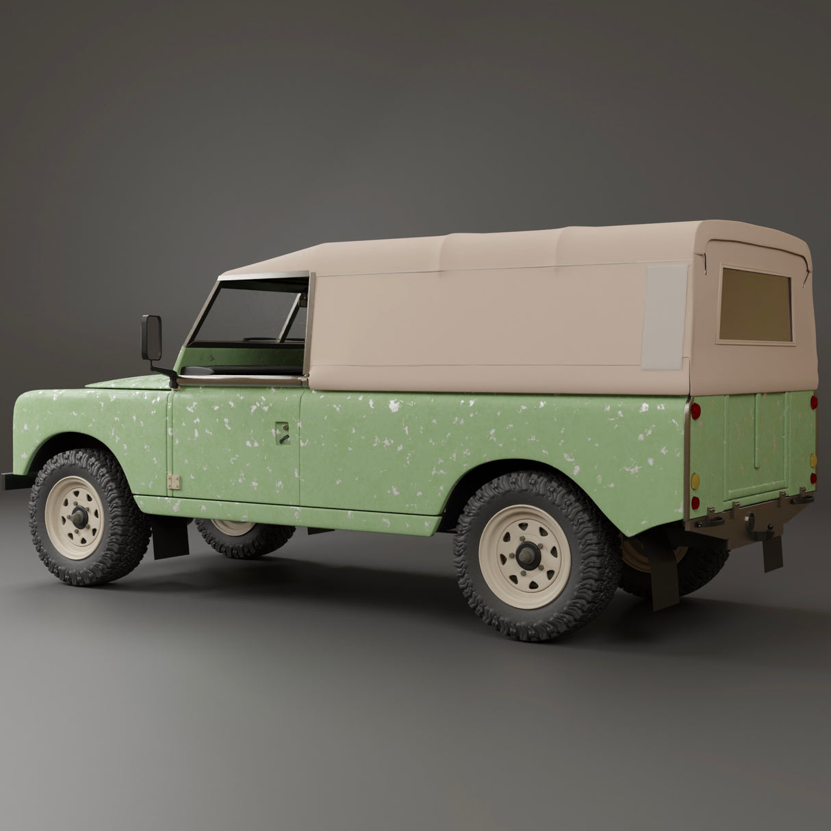 Hood Not Side Window (NSW) 109" / 110" - Light Sand