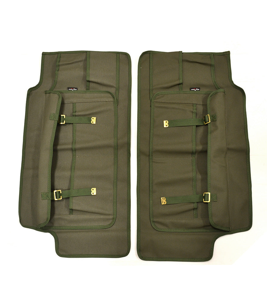 Front Door Panel Pocket - Khaki Color - Pair - EXMOOR TRIM